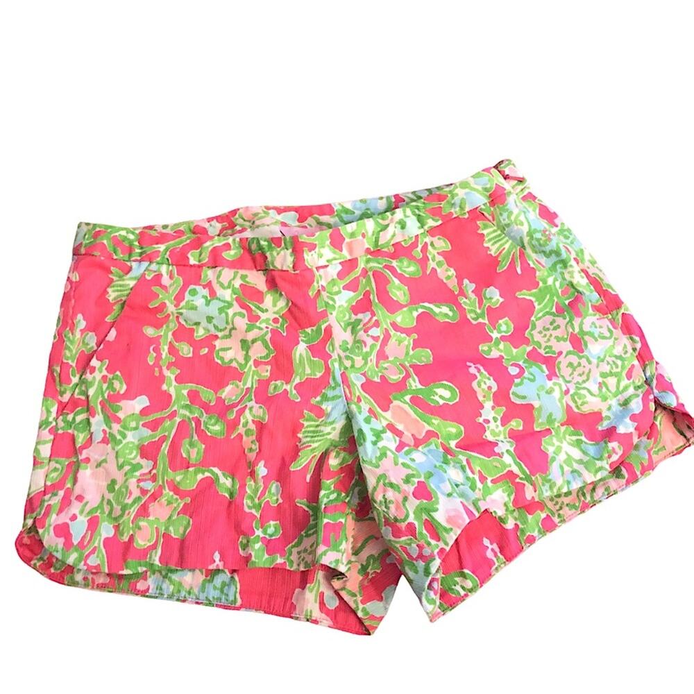 Lilly Pulitzer Pink Shorts Southern Charm Size 00